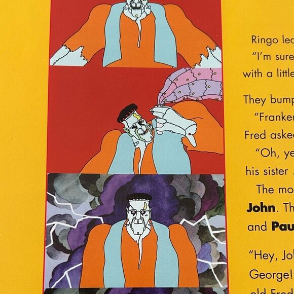 The Beatles Yellow Submarine Book - Picture 11 of 17